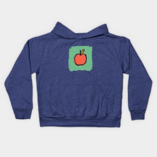 Apple for the Teacher Kids Hoodie